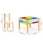 ECO TOYS DJEČIJI SET STO + 2 STOLICE - slika 3