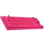 LOGITECH G PRO X TKL RAPID Gejmerska tastatura - Magenta USB US - slika 2