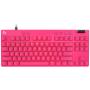 LOGITECH G PRO X TKL RAPID Gejmerska tastatura - Magenta USB US - slika 1