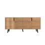 HANAH HOME Komoda Latina Modern 180 Sapphire Oak - slika 4