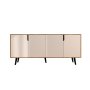 HANAH HOME Komoda Latina Modern 180 Sapphire Oak White - slika 4