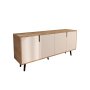 HANAH HOME Komoda Latina Modern 180 Sapphire Oak White - slika 5