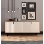HANAH HOME Komoda Latina Modern 180 Sapphire Oak White - slika 1