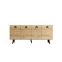 HANAH HOME Komoda Mirza Modern 180 Sapphire Oak - slika 4