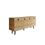 HANAH HOME Komoda Mirza Modern 180 Sapphire Oak - slika 5