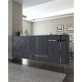 HANAH HOME Komoda Simge Anthracite Silver - slika 2