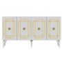 HANAH HOME Komoda Lotus White Gold - slika 4