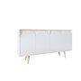 HANAH HOME Komoda Venezia 150 Sapphire Oak White v2 - slika 5