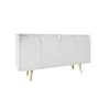 HANAH HOME Komoda Venezia 150 White - slika 5