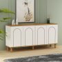 HANAH HOME Komoda Fayron Sapphire Oak White - slika 2