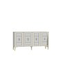 HANAH HOME Komoda Orion White Gold - slika 4