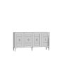HANAH HOME Komoda Orion White Silver - slika 4