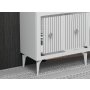 HANAH HOME Komoda Nova White Silver - slika 4
