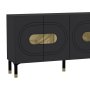 HANAH HOME Komoda Demet Anthracite Gold - slika 5