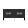 HANAH HOME Komoda Demet Anthracite Silver - slika 3