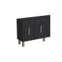 HANAH HOME Komoda Yosun Anthracite Sapphire Oak - slika 5