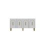 HANAH HOME Komoda Yosun White Sapphire Oak - slika 3