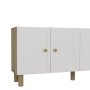 HANAH HOME Komoda Ege Sapphire Oak White - slika 5