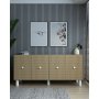 HANAH HOME Komoda Zeyn Sapphire Oak Hazeran - slika 1