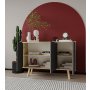 HANAH HOME Komoda Verona 120 Sapphire Oak Anthracite - slika 3