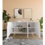 HANAH HOME Komoda Verona 120 White - slika 3