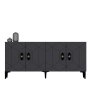 HANAH HOME Komoda Asos Anthracite - slika 3