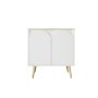 HANAH HOME Komoda Venezia 75 Sapphire Oak White - slika 4