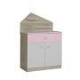 HANAH HOME Komoda Ayder New Pink - slika 1