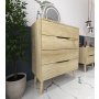 HANAH HOME Komoda Flora Sapphire Oak - slika 2