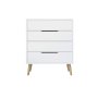 HANAH HOME Komoda Flora White - slika 4