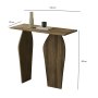 HANAH HOME Polica Arya Walnut - slika 4