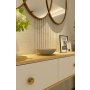 HANAH HOME Komoda Zuzu 120 Sapphire Oak White - slika 3