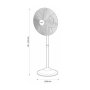 HOME Stojeći ventilator 40cm 50W - slika 2
