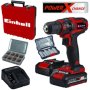 EINHELL Akumulatorska bušilica/odvijač +39 pribora + 200 srafova set TC-CD 18/35 Li 4513957 - slika 1