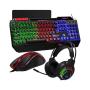 AULA Tastatura + miš + slušalice + podloga T650 RGB - slika 1