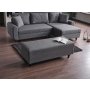 Atelier del Sofa Ugaona sofa-krevet Flavia Grey - slika 5