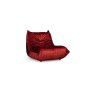 Atelier del Sofa Fotelja sa visokim naslonom Ving Chair Bocek Red - slika 1