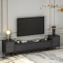HANAH HOME TV polica Imaj - Anthracite - slika 3