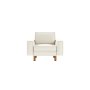 Atelier del Sofa 1-Seat Sofa Sparrow 1 Milk Froth Walnut - slika 2