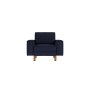 Atelier del Sofa 1-Seat Sofa Sparrow 1 Night Blue Walnut - slika 2