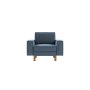 Atelier del Sofa 1-Seat Sofa Sparrow 1 Ocean Blue Walnut - slika 2