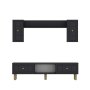 HANAH HOME TV polica Dario Bohem Anthracite - slika 3