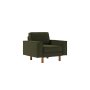 Atelier del Sofa 1-Seat Sofa Sparrow 1 Oil Green Walnut - slika 1