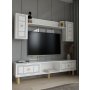 HANAH HOME TV polica Dario Bohem White - slika 2