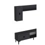 HANAH HOME TV polica Weny Anthracite - slika 5