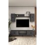 HANAH HOME TV polica Weny Anthracite - slika 1