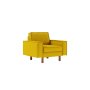 Atelier del Sofa 1-Seat Sofa Sparrow 1 Sunflower Walnut - slika 1