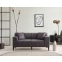 Atelier del Sofa 2-Seat Sofa dvosed New Petra 2 Anthracite - slika 2