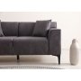 Atelier del Sofa 2-Seat Sofa dvosed New Petra 2 Anthracite - slika 3