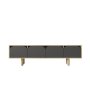 HANAH HOME TV polica Lazio Sapphire Oak Anthracite - slika 4